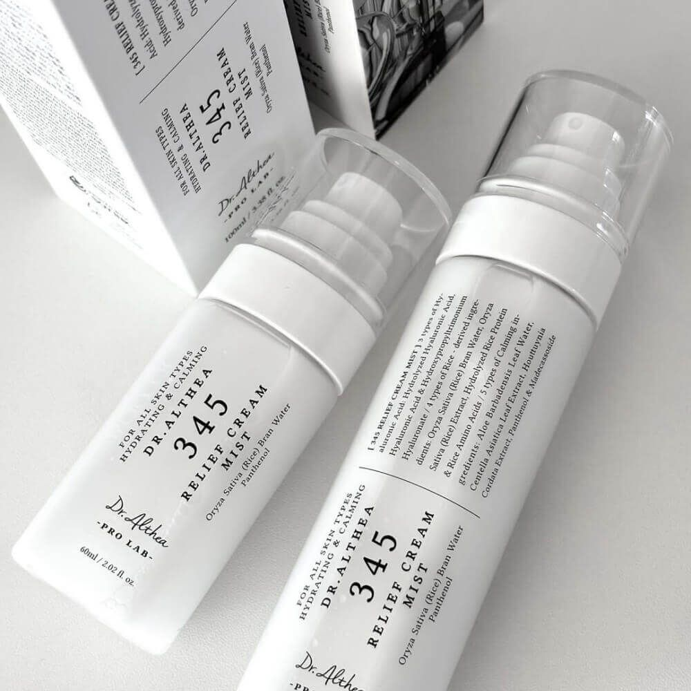 DR. ALTHEA 345 Relief Cream Mist 100ml - Крем-міст відновлення та заспокоєння шкіри - фото №3 DR. ALTHEA 345 Relief Cream Mist 100ml - Крем-міст відновлення та заспокоєння шкіри - фото №3